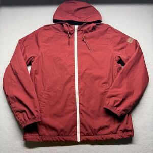 Element Jacket Mens XL Red Wolfeboro Collection Hooded Full Zip Windbreaker